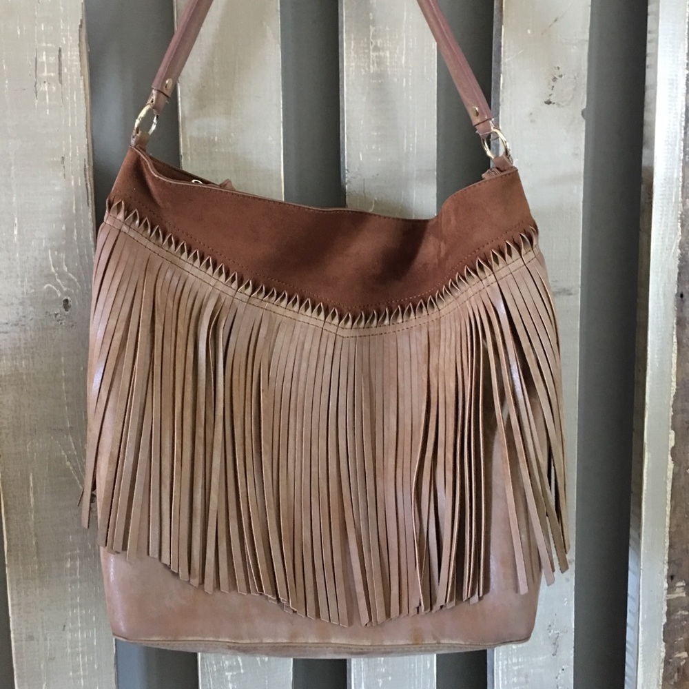Steve Madden fringe handbag